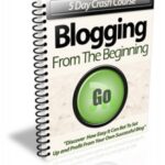 Blogging From The Beginning