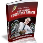 How To Write Your First Article